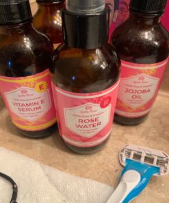 Rose Water Spray for Face by Leven Rose - Pure Natural Moroccan Rosewater Hydrosol Face Spray - Rose Water for Hair 4 oz 36 81I5IgChECL