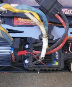 Redcat Racing Blackout XTE 1/10 Scale Electric Monster Truck with Waterproof Electronics, Silver/Red SUV, Blackout-XTE-SILVERSUV 58 81I62Ke54YL