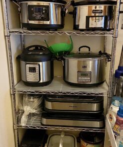 BRIAN & DANY Wire Shelf Liner 14" X 30", Heavy Duty Shelf Liners for Wire Shelving, Waterproof Protector Mats, Set of 5, Transparent 14"x 30"x5 26 81I8bzZqjVL 1