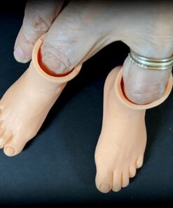 Set of 2 Rubber Finger Feet Mini Puppets Left & Right 19 81I8cJGV5kL 1