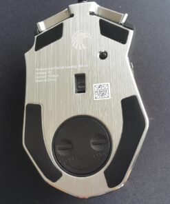 Burxoe Mouse Mice Z-7900 4000 DPI Metal Base MMO/FPS High Precision Optical Gaming Mouse 46 81I8h2OMUGL