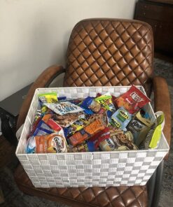 CRAVEBOX Healthy Snack Box (35 Count) Valentines Variety Pack Care Package Gift Basket Kid Men Women Adult Nuts Fruit Nutrition Assortment College 41 81IAP3dkOL