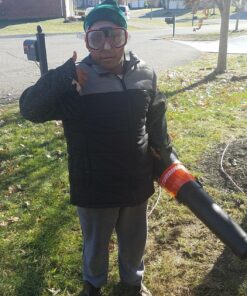 WORX WG520 12 Amp TURBINE 600 Electric Leaf Blower Corded Turbine Blower 32 81IApWwBV3L