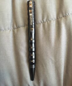 Smith & Wesson SWPENMP2BK 5.8in Aircraft Aluminum Refillable Tactical Screw Cap Pen for Outdoor, Survival, Camping and EDC 48 81IGohwLOL