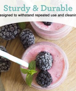 Euro Cuisine GY1920 Glass Jars with Lids for Yogurt Maker, Clear, 6 Ounce, Set of 8 6oz Glass Jars for Yogurt, Parfaits, Clear Yogurt Containers 28 81IJ4csTR0L