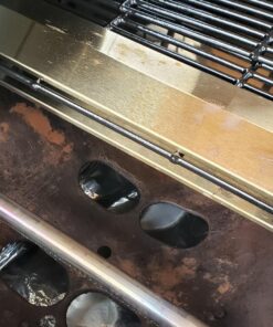 Hisencn Replacement Parts for Chargriller 3001, 3008, 3030, 4000, 5050, 5252 Gas Grill, Burner Tube, Heat Plate, Porcelain Cast Iron Cooking Grates, Ignitor for Chargriller 3 Burner Gas Grill Silver 17 81IJ52ZW6xL