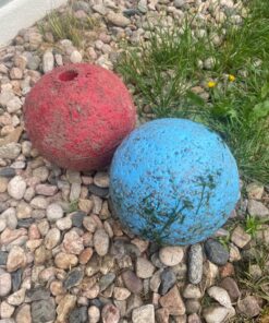 Jolly Pets Bounce-n-Play Dog Toy Ball, 8 Inches/Large, Blueberry, (Model: 2508 BB) Large (8 in) 28 81IJ8Bf uXL