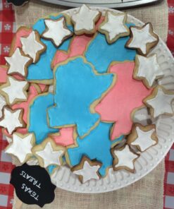 R&M International Texas Cookie Cutters, State, Cowboy Boot, Longhorn, Star, 4-Piece Set Texas State 13 81IK06C6waL