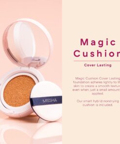 Alternative view of MISSHA Magic Cushion Foundation No.23 Natural Beige for light with neutral skin tone - Flawless Coverage, Dewy Finish, Easy Application for All Skin Types 1 Count (Pack of 1)