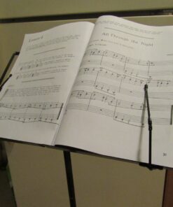 Music Stand, Kasonic 2 in 1 Dual-Use Folding Sheet Music Stand & Desktop Book Stand, Portable and Lightweight with Music Sheet Clip Holder & Carrying Bag Suitable for Instrumental Performance (Black) Black 61 81INoWWtFPL 1