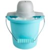 Nostalgia ICMP400BLUE 4-Quart Electric Ice Cream Maker with Easy Carry Handle 20 81IOOhkrfyL