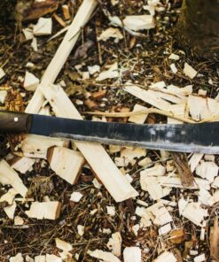 Condor Tool & Knife Golok Machete with Leather Sheath | Heavy Duty Machete | High Carbon Steel | Walnut Handle | Hand Crafted Leather Sheath | Tactical Machete | 0.2in Thick | 14.5in Blade | 30.7oz 1 33 81IQAa6xd9L 1