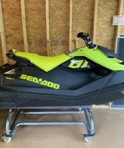 ECOTRIC Watercraft PWC Dolly Boat Jet Ski Stand Storage Trailer Watercraft Cart Watercraft Dolly PWC Dock Slipway Cart Adjustable Bunks W/ 4 Casters and 2 Brakes 1000lb Capacity 47 81IS9wguJxL