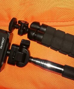 Luxebell Action Camera Accessory Kit for GoPro Hero Black Sliver 10 9 8 7 6 5 4 Session Max Akaso Xiaomi Accessories Tripod Head Chest Bike Mount With Case 19 81IUbyd1eLL