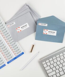 Avery Easy Peel Return Address Labels for Inkjet Printers 1/2" x 1-3/4", Pack of 2,000 (8167) 1 Pack 16 81IVpIAJD L