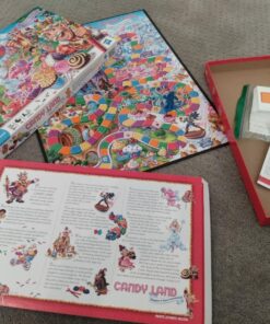 Hasbro Gaming Candy Land Kingdom of Sweet Adventures Board Game for Kids Ages 3 & Up (Amazon Exclusive), Red Multicolor 38 81IWQjaePzL