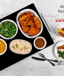 Chefman Electric Warming Tray with Adjustable Temperature Control, Glass Top Large 21”x16” Surface Keeps Food Hot,Black Large - 21" x 16" 19 81IX9NBLoaL