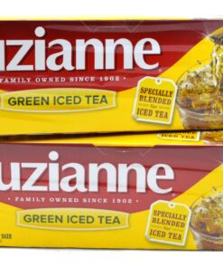 Luzianne Green Iced Tea Bags, Family Size - Multi Pack of 2 Packages, Each Package Containing 24 Tea Bags (Total of 48 Family Size Green Tea Bags) 3.39 OZ