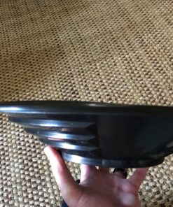 SE 14 Inch Gold Panning Pan - Dual Riffles for Easier Mining and Prospecting, Black 14" 16 81IYlqkXTGL