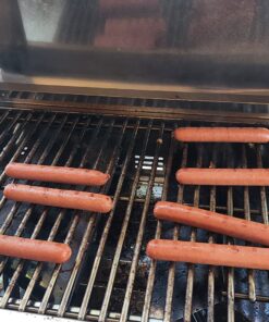 Cuisinart CGG-306 Chef's Style Portable Propane Tabletop 20,000, Professional Gas Grill, Two 10,000 BTU Burners, Stainless Steel Professional Gas Grill, Two-Burner, Stainless Steel 47 81IbPvjtWyL