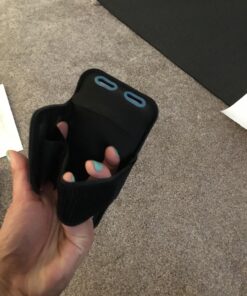 TRIBE Water Resistant Cell Phone Armband Case Running Holder for iPhone Pro Max Plus Mini SE (13/12/11/X/XS/XR/8/7/6/5) Galaxy S Ultra Plus Edge Note (21/20/10/9/8/7/6/5) Adjustable Strap & Key Pocket Black S: iPhone Mini/8/7/6/5/4/3/SE/Galaxy Mini 49 81Ibze66xdL