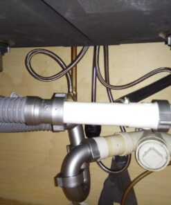 Snappy Trap 1 1/2" All-In-One-Drain Kit for Double Bowl Kitchen Sinks Original version 46 81IeDe6396L