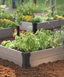 Panacea 89584 Raised Garden Bed Corner Brackets Plant-Container-Accessories, Black 25 81Iet9YuwjL