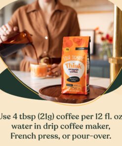 Four Sigmatic Mushroom Ground Coffee, Lion's Mane, 12 Ounce Think w/ Lion's Mane & Chaga 12 Ounce (Pack of 1) 28 81IetTz40CL