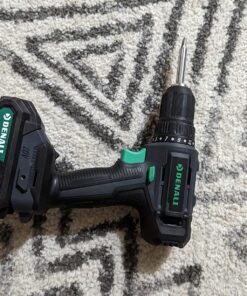 Amazon Brand - Denali by SKIL 20V Drill Driver Kit with 36 Piece Bit Set, Includes 2.0Ah Lithium Battery, 1A Compact Charger and Carry Bag, Blue Drill Driver, Battery, 1A Charger & Bit Set 38 81Ig9v5CHJL 1