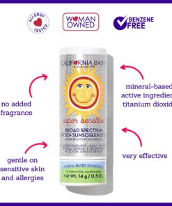 Alternative view of California Baby SPF 30+ Sunblock Stick 0.5 Ounce (Pack of 1)
