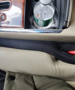 Drop Stop - The Original Patented Car Seat Gap Filler (AS SEEN ON Shark Tank) - Set of 2 and Slide Free Pad and Light 34 81IgRZqc3uL