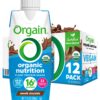 Orgain Organic Nutritional Vegan Protein Shake, Creamy Chocolate Fudge - 16g Plant Based Protein, Meal Replacement, 21 Vitamins & Minerals, Gluten & Soy Free, 11 Fl Oz (Pack of 12) Pack of 12 14 81IhZrMmKoL