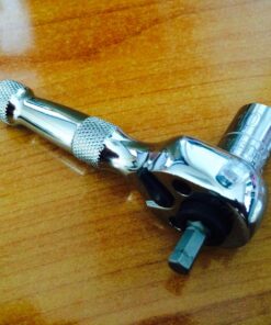 Powerbuilt Stubby Ratchet, Mini 1/4 Inch Ratchet Wrench, Reversible 72 Tooth, Tight Spaces, Quick Release - 940478 Multicolor 33 81Ihu6Ths1L