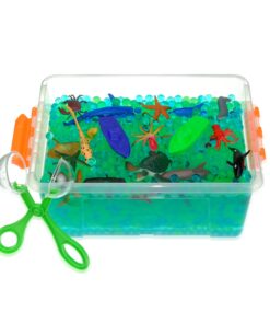 Adapt-Ease Occupational Therapy Sensory Bin Discovery Playbox, Aqua Theme 4 81Ii7BMhD4L