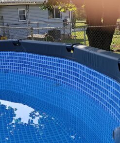 INTEX 26329EH Ultra XTR Deluxe Above Ground Swimming Pool Set: 18ft x 52in – Includes 2100 GPH Cartridge Sand Filter Pump – SuperTough Puncture Resistant – Rust Resistant – Easy to Assemble 35 81Ik6 2ySEL