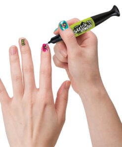 ALEX Toys Sketch It Nail Pens Salon Girls Fashion Activity, Sketch and Paint, Create Long Lasting Looks with Beautiful Nail Polish, For Ages 8 and up 13 81IlU9ErizL