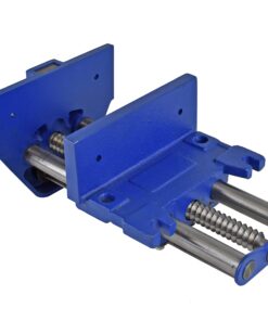 Yost Vises M9WW Rapid Action Woodworking Vise | Quick Release Lever for Quick Adjustments | 9 Inch Jaw Width | Made with Heavy-Duty Cast Iron | Blue Yost M9WW 59 81IondbClwL