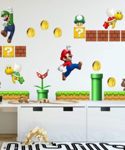 New Super Mario Brothers Wall Stickers 20 81IpWoZasKL