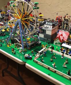 LEGO Classic Green Baseplate 2304 Supplement for Building, Playing, and Displaying Creations, 10in x 10in, Large Building Base Accessory for Kids and Adults (1 Piece) 36 81IqTa8vuEL