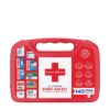 Johnson & Johnson All-Purpose Portable Compact First Aid Kit for Minor Cuts, Scrapes, Sprains & Burns, Ideal for Home, Car, Travel and Outdoor Emergencies, 140 Pieces Original Version 140 Piece Set 23 81Iqs76RiaL
