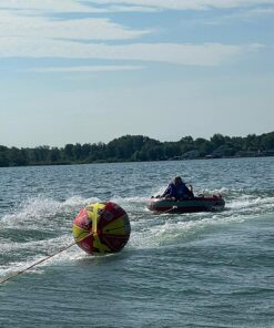 Sportsstuff Booster Ball, Towable Tube Rope Performance Ball Dimensions inflated (38in x 28in) deflated (45in x 36in) 31 81Is5kVAe9L