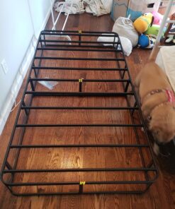 ZINUS 9 Inch Metal Smart Box Spring / Mattress Foundation / Strong Metal Frame / Easy Assembly, Twin Original 61 81IsW3cEhAL