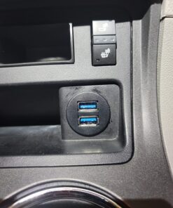 ICESPRING 2 Ports Dual USB 3.0 Male to USB 3.0 Female AUX Flush Mount Car Mount Extension Cable for Car Truck Boat Motorcycle Dashboard Panel -(3 Feet) 51 81IsZ5Pv3 L