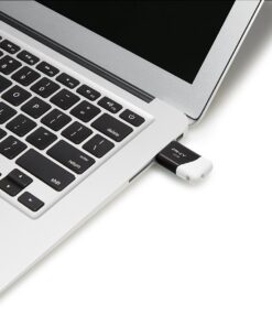 PNY Compact Attaché 32GB USB 2.0 Flash Drive - Black/White - P-FD32GCOM-GE WHITE/BLACK 10 81ItGYA7 NL
