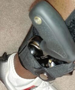 CONCEALED CARRIER (TM) Ankle Holster for Concealed Carry Pistol | Universal Leg Carry Gun Holster with Magazine Pouch for Glock 42, 43, 36, 26, S&W Bodyguard .380, 38, Ruger LCP, LC9, Sig Sauer 73 81IudukOgkL