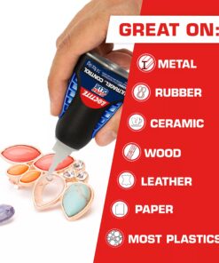 Loctite Super Glue Ultra Gel Control, Clear Superglue for Plastic, Wood, Metal, Crafts, & Repair, Cyanoacrylate Adhesive Instant Glue, Quick Dry - 0.14 fl oz Bottle, Pack of 1 28 81IuvDwRPCL