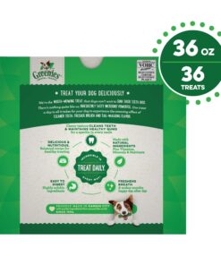 Alternative view of GREENIES Original Regular Natural Dog Dental Care Chews Oral Health Dog Treats, 36 count (Pack of 1) Chicken 36 Count (Pack of 1)