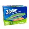 Ziploc Easy Open Tabs Sandwich Bags 125 Count (Pack of 4) 25 81IwyVV13AL