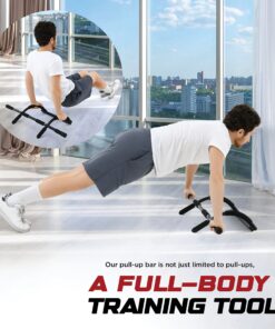 Sagler Pull up bar Doorway Heavy Duty Chin up bar Trainer for Home Gym Doorway Pull up bar or dip bar 20 81Ix7dPBSjL