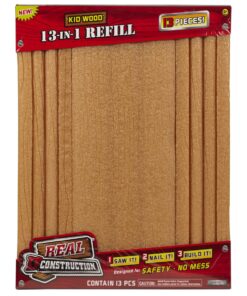 Real Construction Refills- Bundle Pack (13 in 1) Smaller Pieces